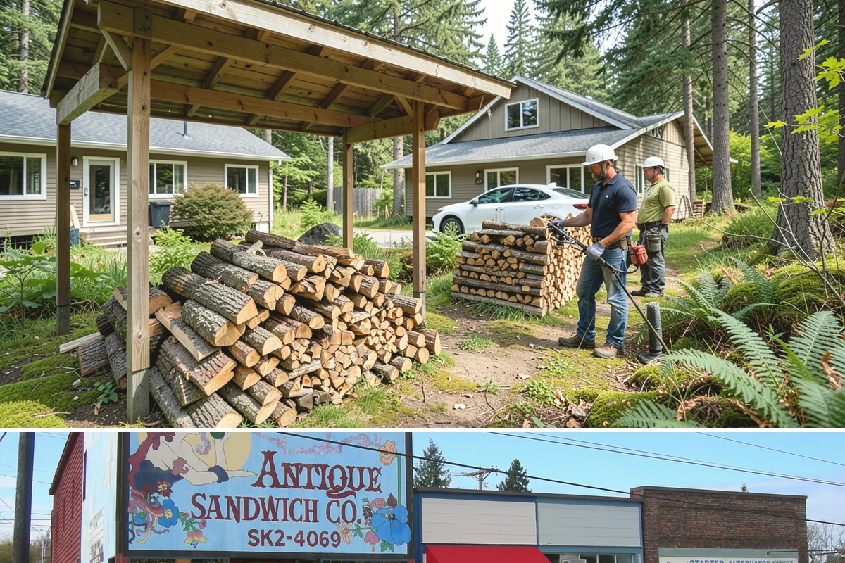 Driveway Delivery in Ruston, Pierce County, WA - Available year-round, with quicker scheduling outside the peak fall rush.