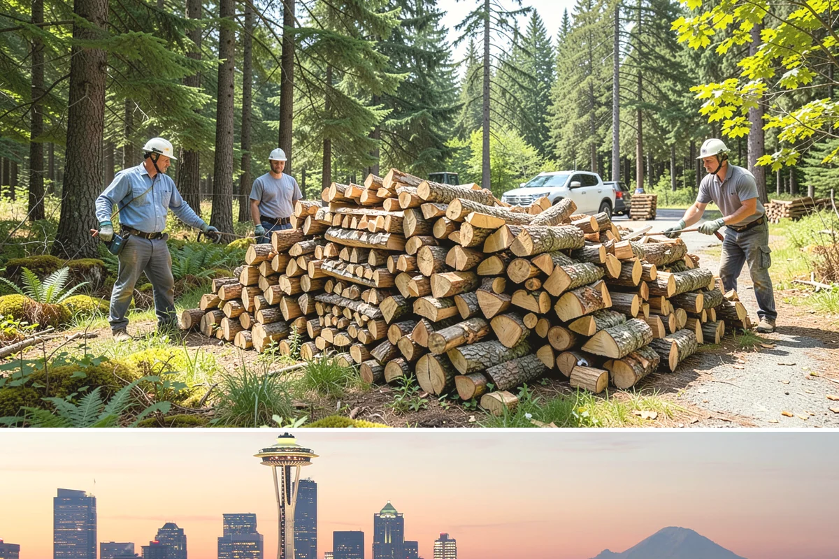 Driveway Delivery in Seattle, King County, WA - Available year-round, with quicker scheduling outside the peak fall rush.