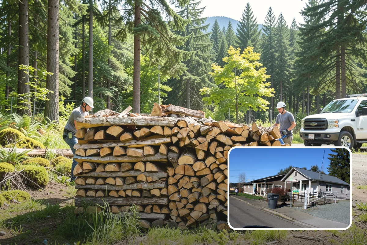 Driveway Delivery in South Prairie, Pierce County, WA - Simple, fast drop location