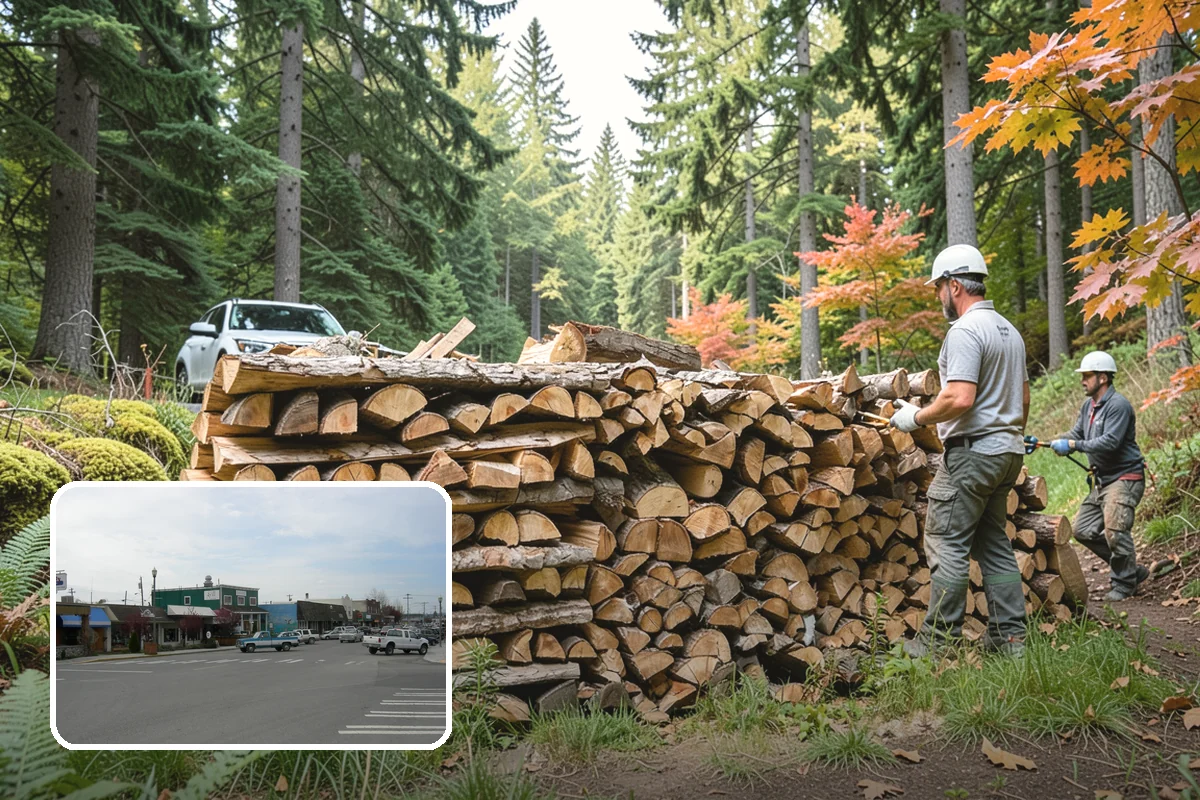 Driveway Delivery in Stanwood, Snohomish County, WA - Simple, fast drop location
