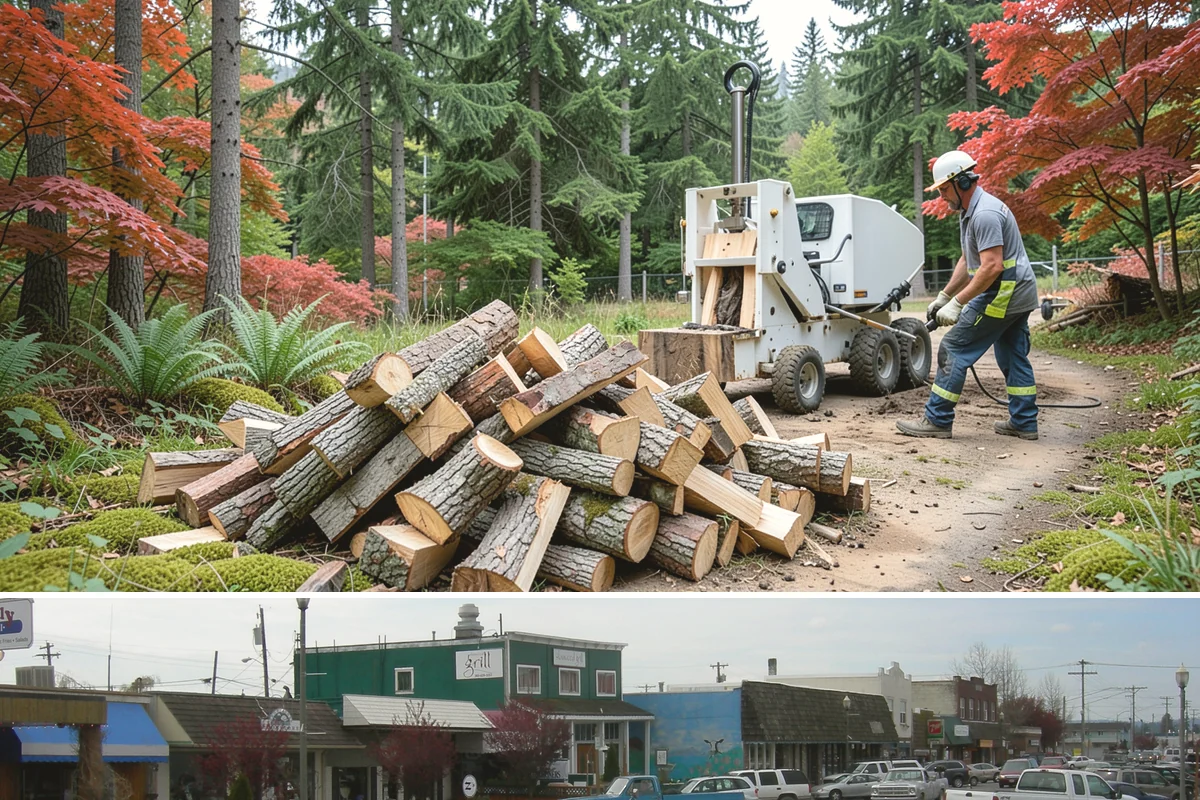Driveway Delivery in Stanwood, Snohomish County, WA - Available year-round, with quicker scheduling outside the peak fall rush.