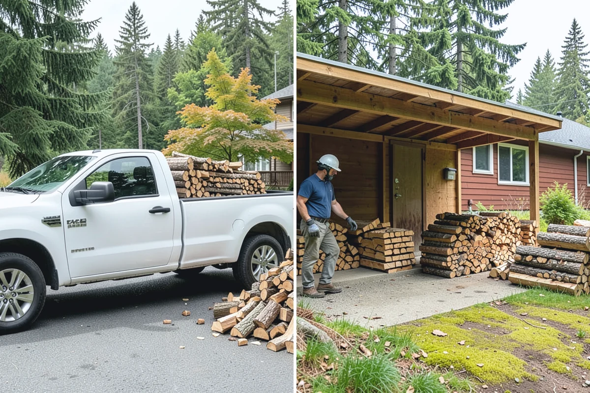 Driveway Delivery in Sumner, Pierce County, WA - Confirm your driveway can fit the delivery truck