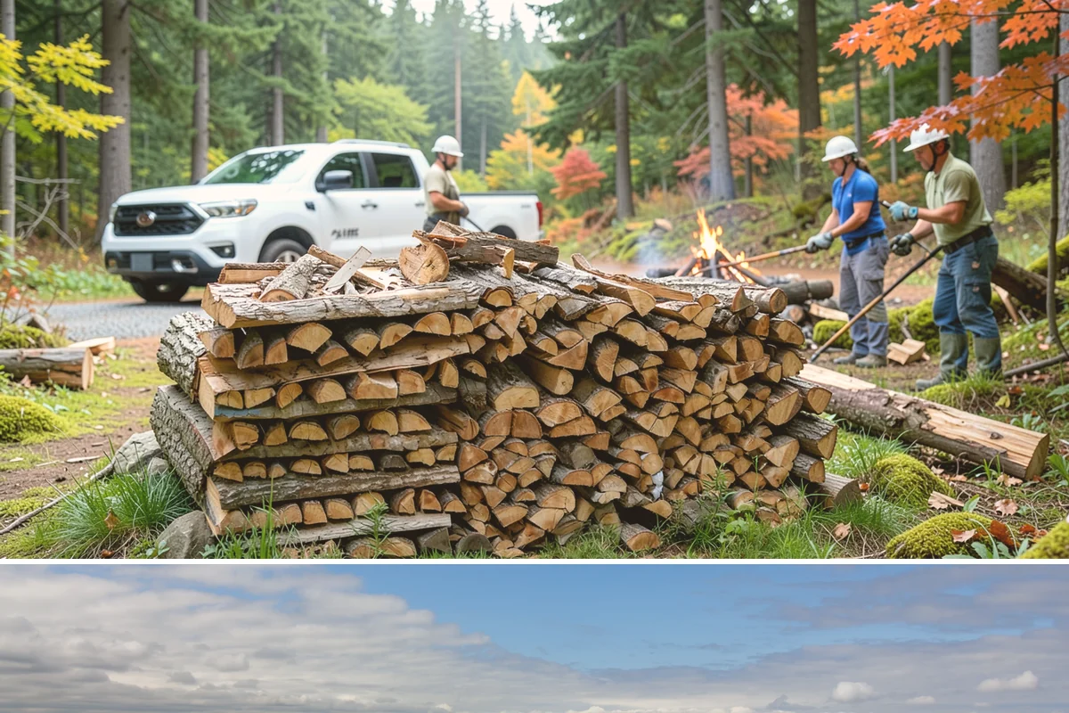 Driveway Delivery in University Place, Pierce County, WA - Available year-round, with quicker scheduling outside the peak fall rush.