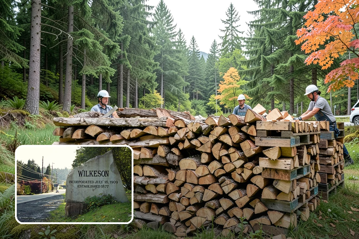 Driveway Delivery in Wilkeson, Pierce County, WA - Simple, fast drop location