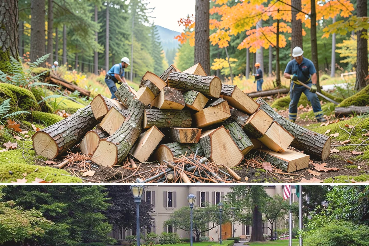 Driveway Delivery in Woodinville, King County, WA - Available year-round, with quicker scheduling outside the peak fall rush.