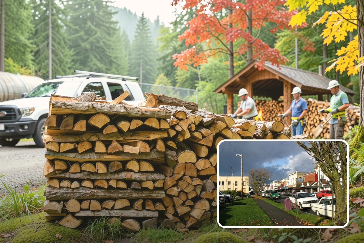 Emergency Firewood Delivery in Arlington, Snohomish County, WA - Rapid dispatch when you are out of heat