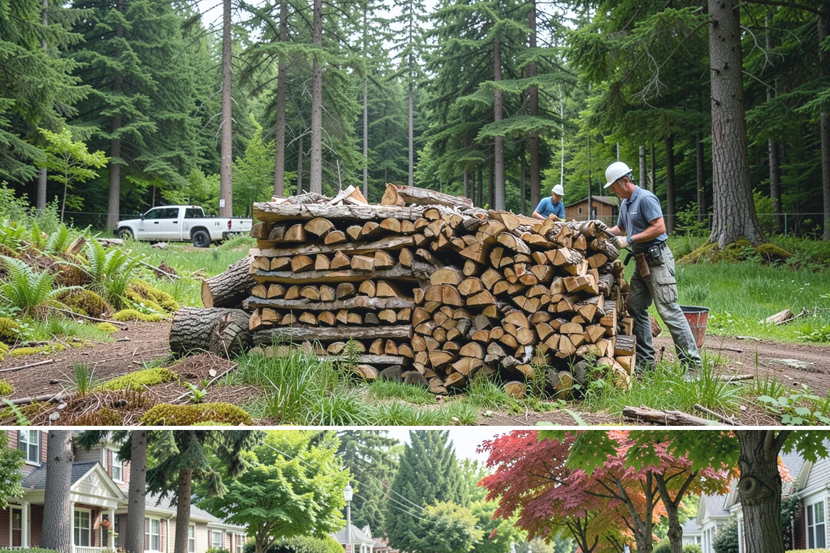 Emergency Firewood Delivery in Beaux Arts Village, King County, WA - Emergency delivery is available whenever you run short, and it is most in demand during winter cold spells and storms.