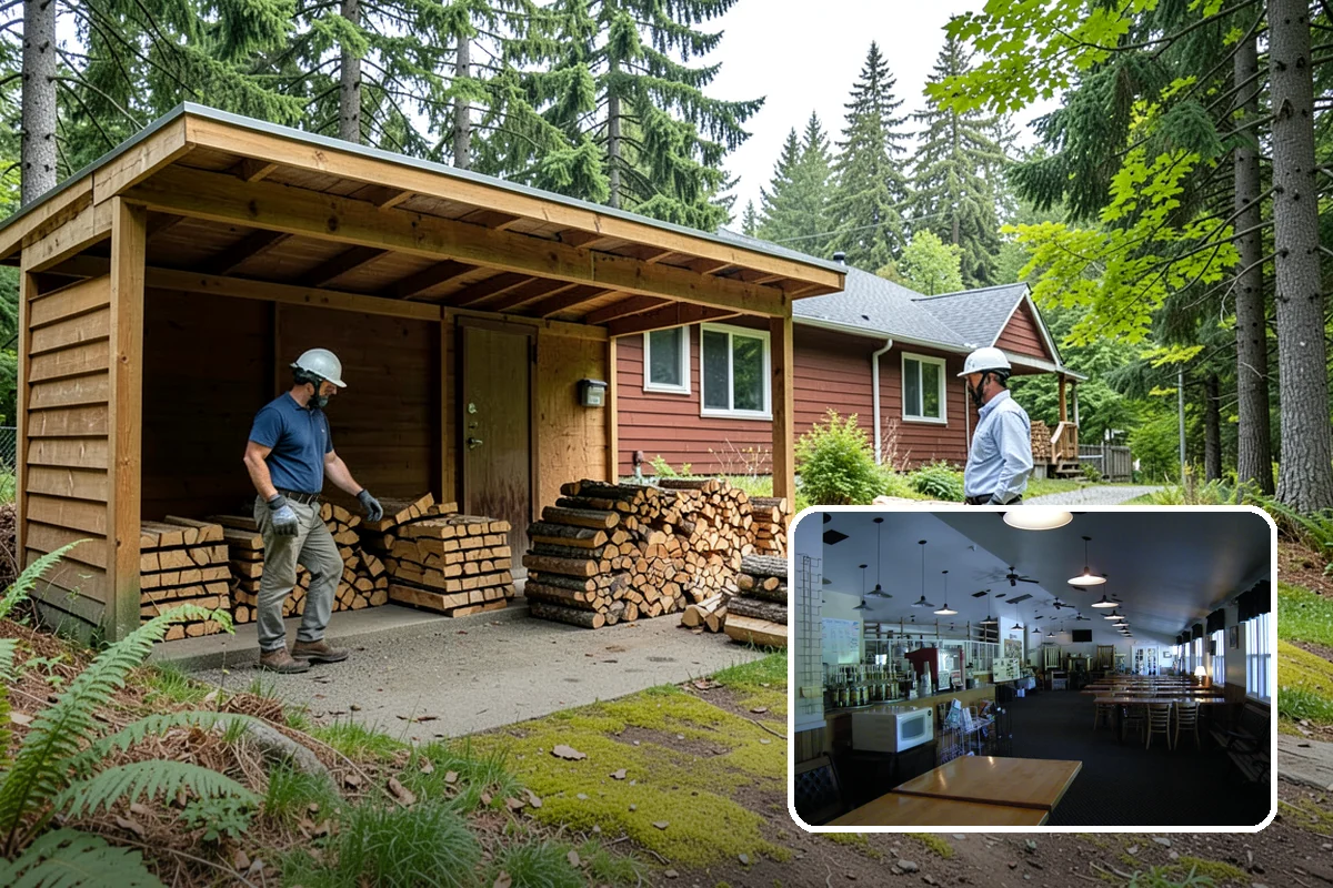 Emergency Firewood Delivery in Black Diamond, King County, WA - Rapid dispatch when you are out of heat
