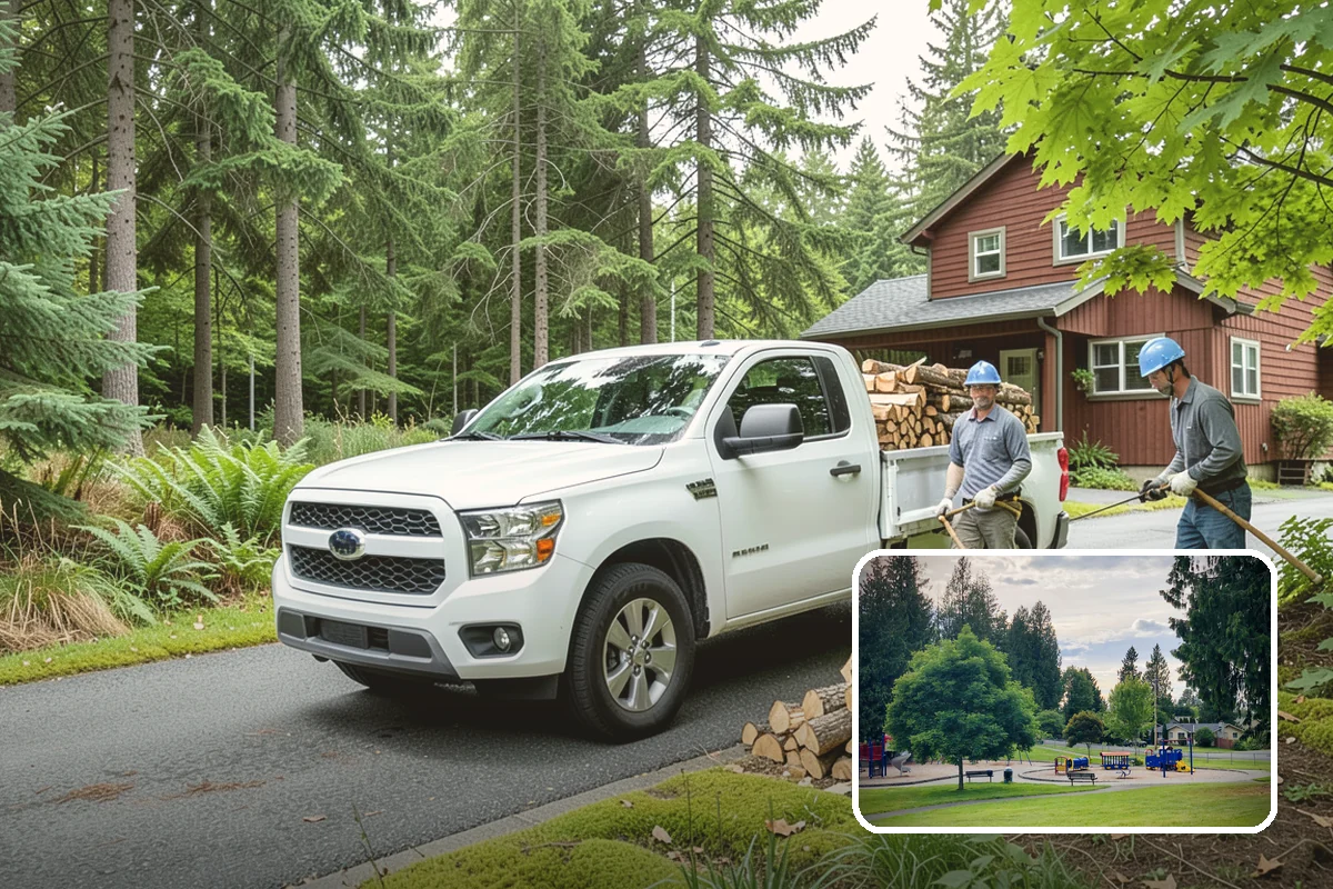 Emergency Firewood Delivery in Bonney Lake, Pierce County, WA - Rapid dispatch when you are out of heat