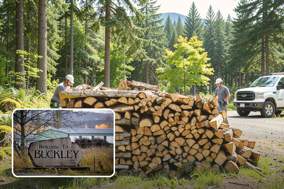 Emergency Firewood Delivery in Buckley, Pierce County, WA - Rapid dispatch when you are out of heat