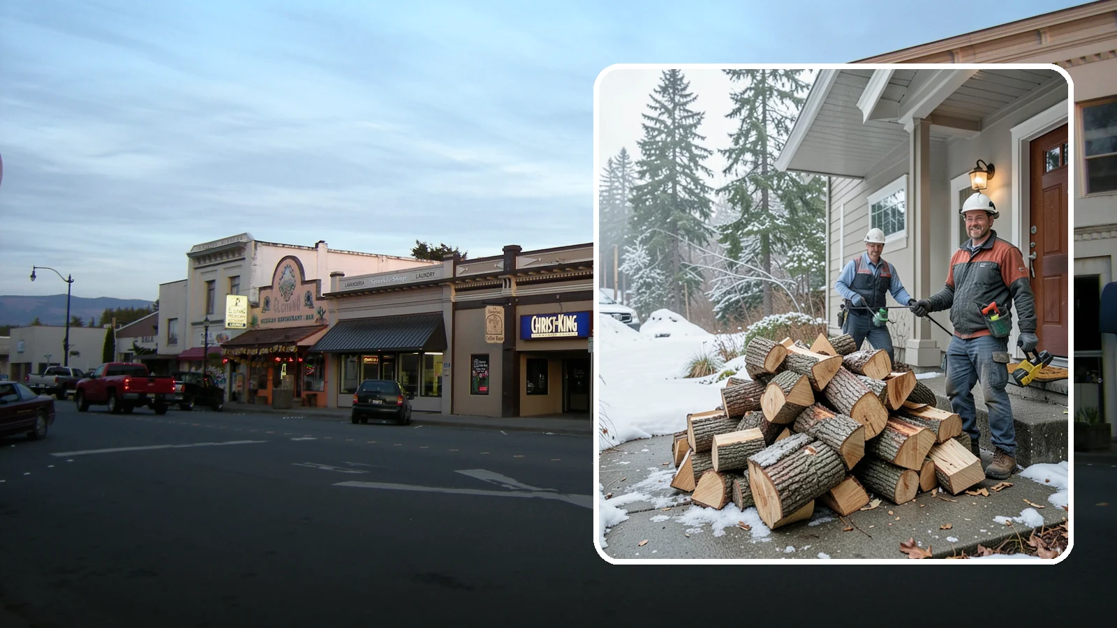 Emergency Firewood Delivery in Burlington, Skagit County, WA - When you unexpectedly run low on heat, we rush seasoned, ready-to-burn firewood to your door as quickly as we can.