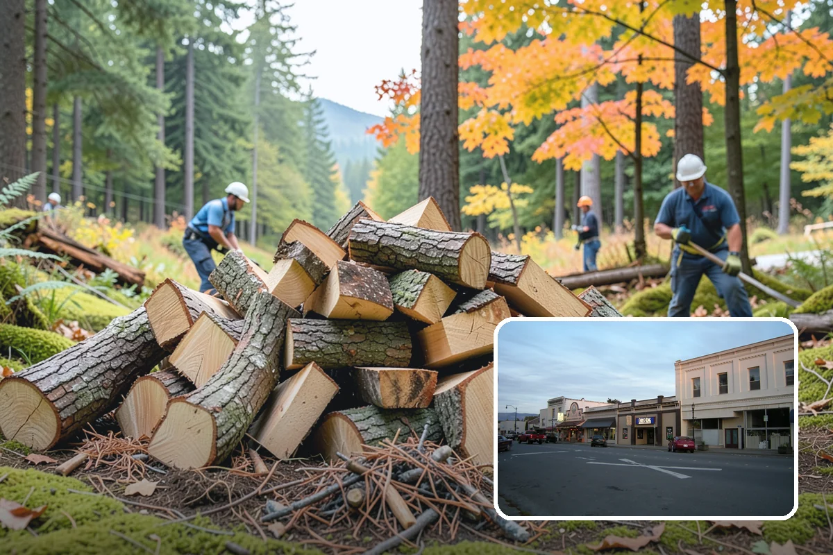 Emergency Firewood Delivery in Burlington, Skagit County, WA - Rapid dispatch when you are out of heat