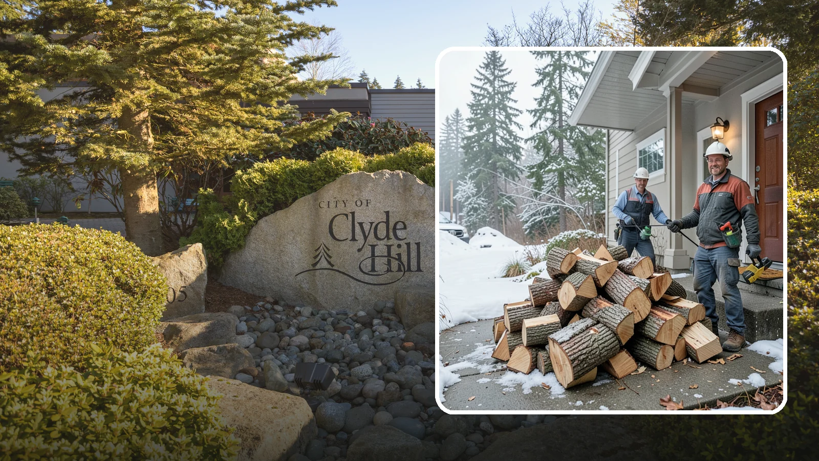 Emergency Firewood Delivery in Clyde Hill, King County, WA - When you unexpectedly run low on heat, we rush seasoned, ready-to-burn firewood to your door as quickly as we can.