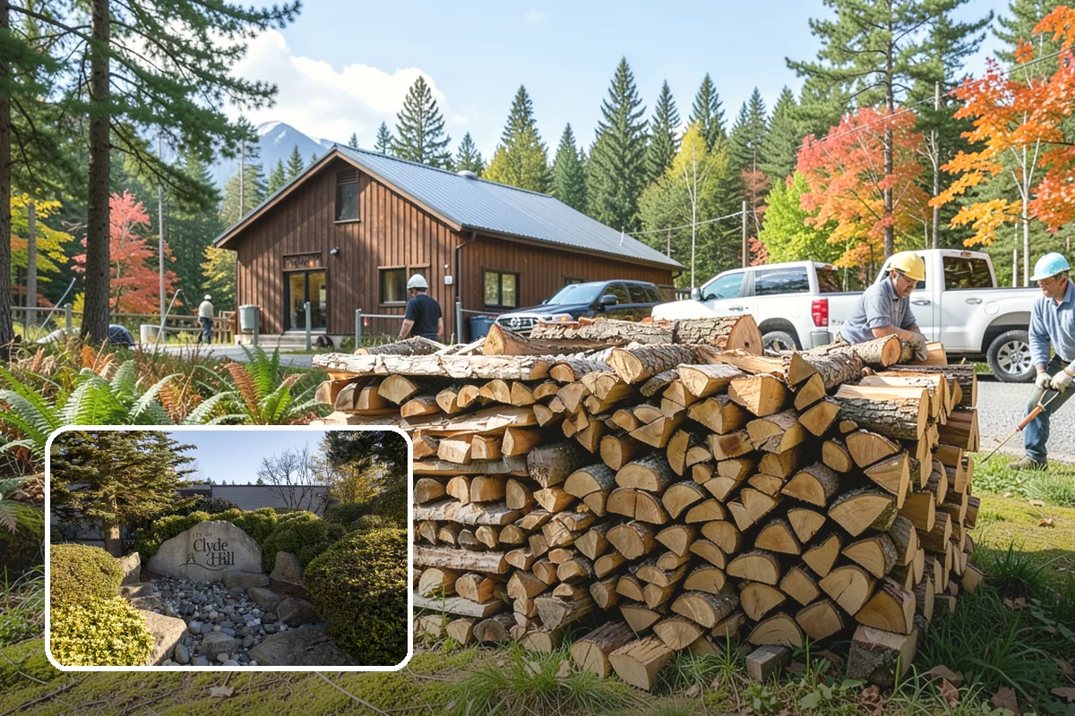 Emergency Firewood Delivery in Clyde Hill, King County, WA - Rapid dispatch when you are out of heat