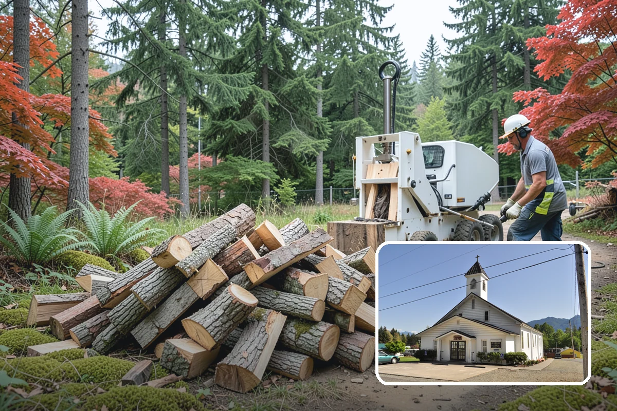 Emergency Firewood Delivery in Concrete, Skagit County, WA - Rapid dispatch when you are out of heat