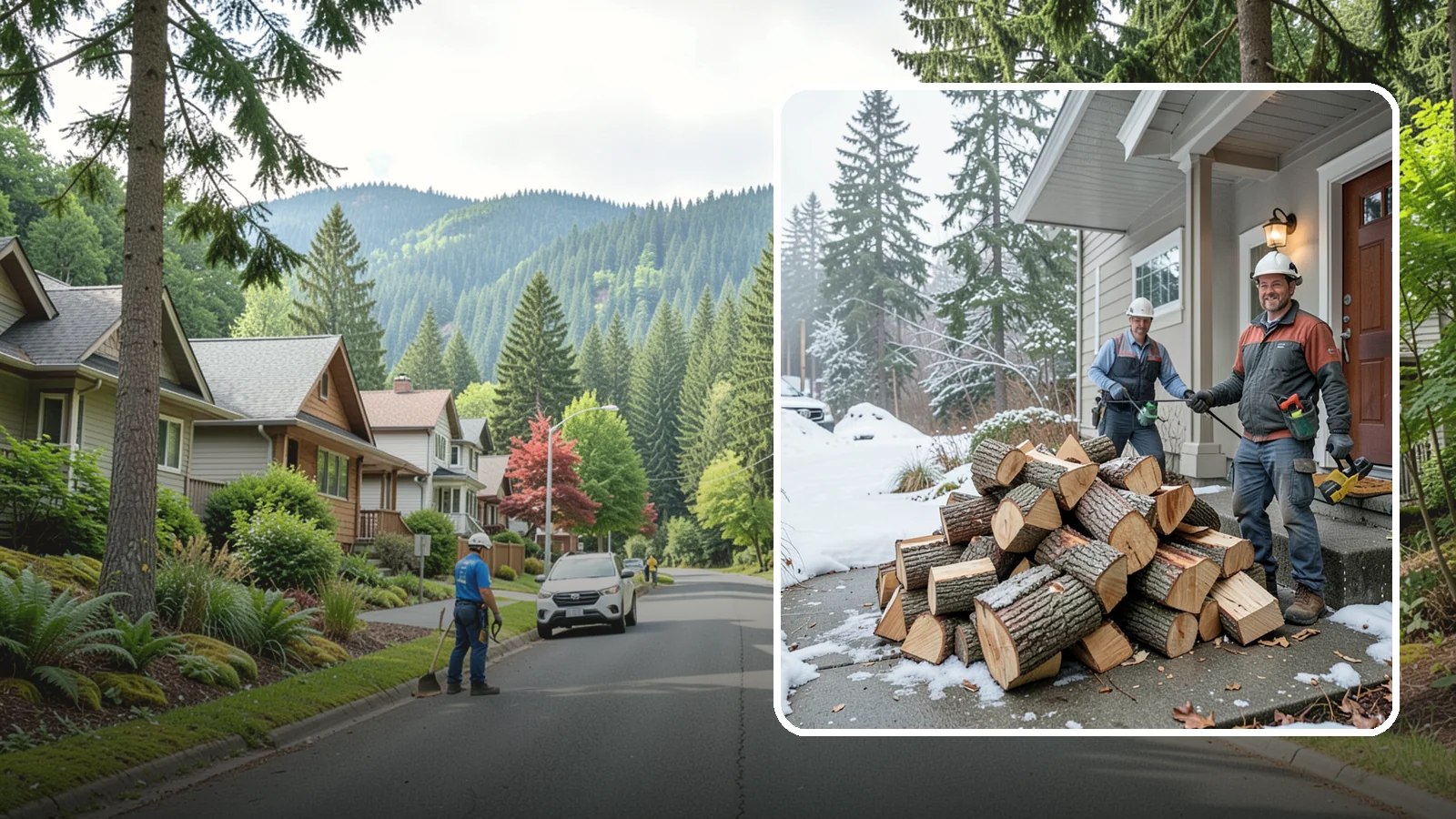Emergency Firewood Delivery in Darrington, Snohomish County, WA - When you unexpectedly run low on heat, we rush seasoned, ready-to-burn firewood to your door as quickly as we can.
