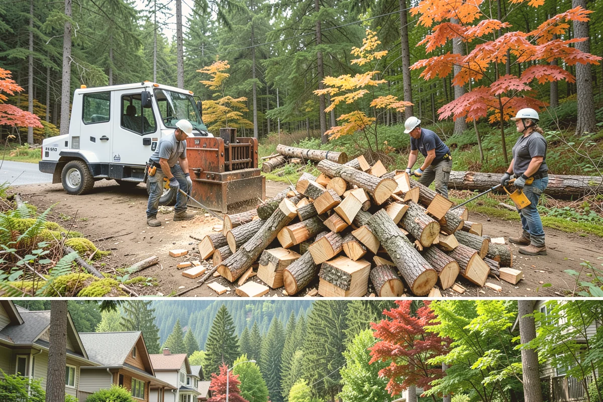 Emergency Firewood Delivery in Darrington, Snohomish County, WA - Emergency delivery is available whenever you run short, and it is most in demand during winter cold spells and storms.