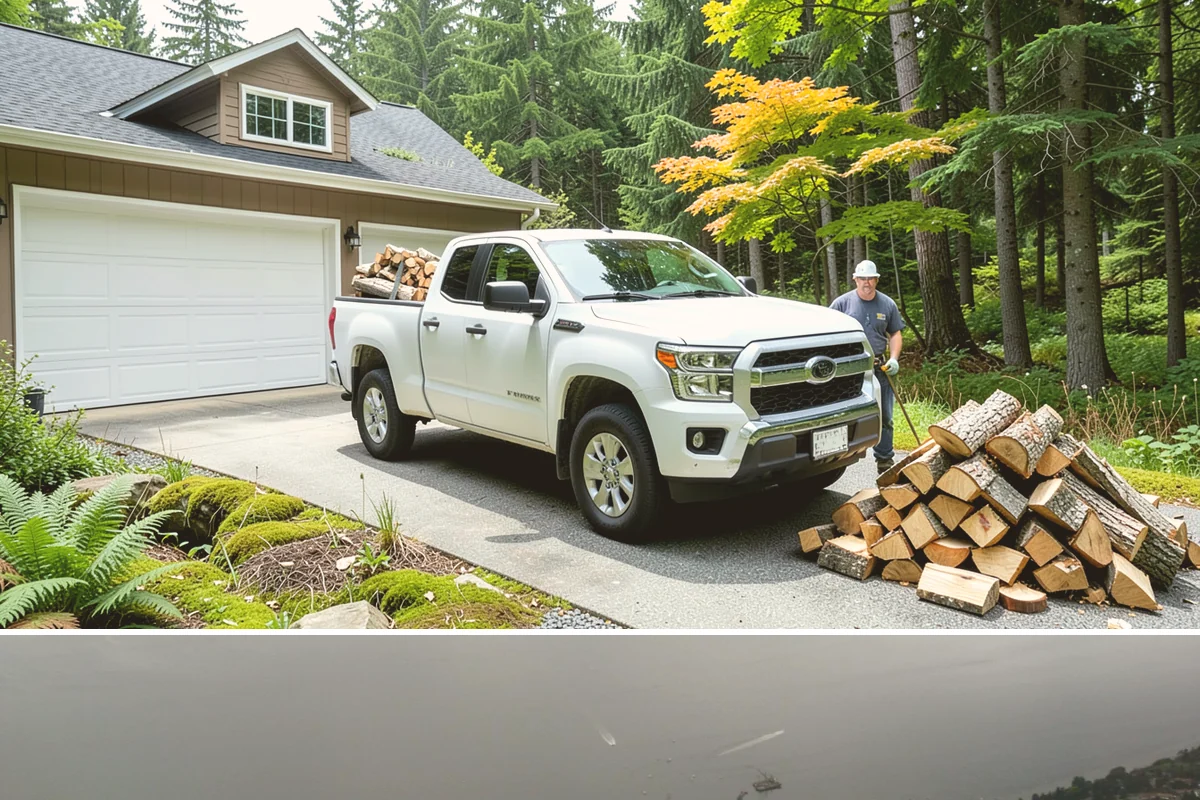 Emergency Firewood Delivery in Des Moines, King County, WA - Emergency delivery is available whenever you run short, and it is most in demand during winter cold spells and storms.