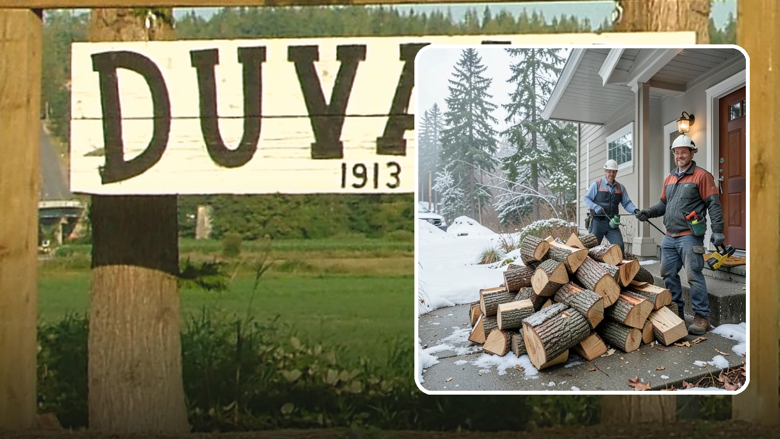 Emergency Firewood Delivery in Duvall, King County, WA - When you unexpectedly run low on heat, we rush seasoned, ready-to-burn firewood to your door as quickly as we can.