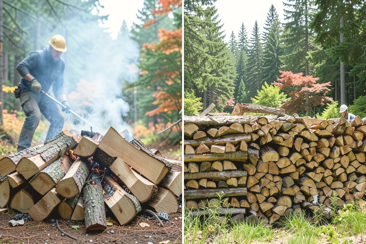 Emergency Firewood Delivery in Duvall, King County, WA - You contact us with an urgent firewood need