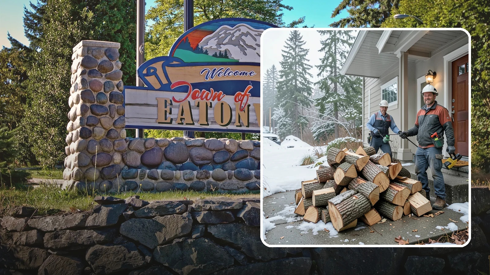Emergency Firewood Delivery in Eatonville, Pierce County, WA - When you unexpectedly run low on heat, we rush seasoned, ready-to-burn firewood to your door as quickly as we can.