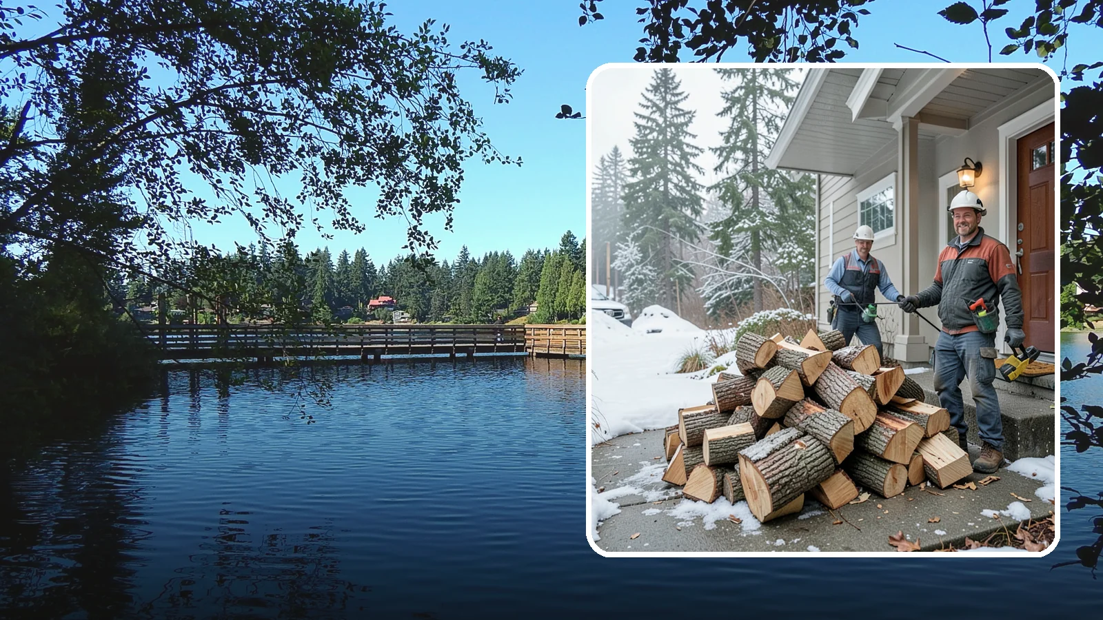 Emergency Firewood Delivery in Federal Way, King County, WA - When you unexpectedly run low on heat, we rush seasoned, ready-to-burn firewood to your door as quickly as we can.