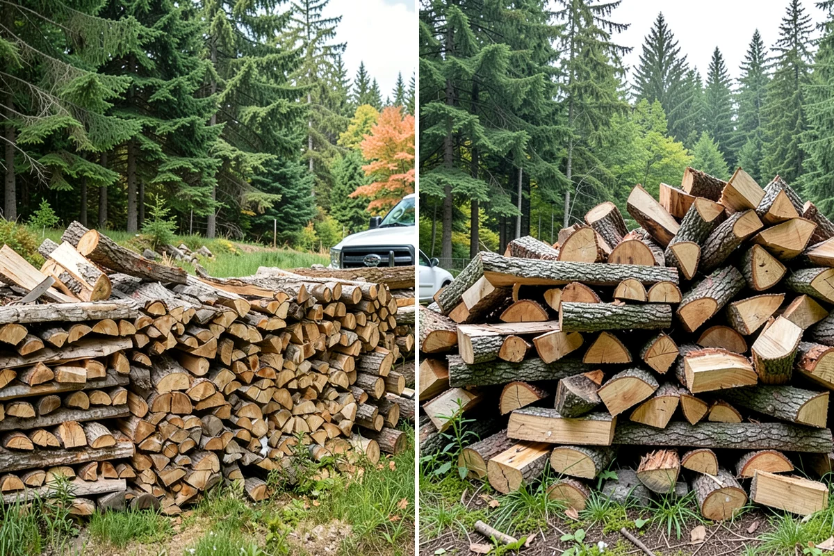 Emergency Firewood Delivery in Federal Way, King County, WA - You contact us with an urgent firewood need