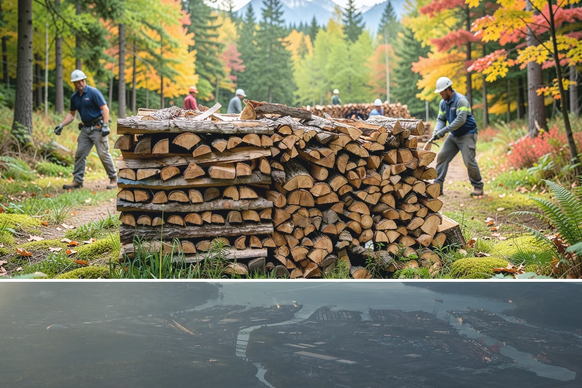 Emergency Firewood Delivery in Fife, Pierce County, WA - Emergency delivery is available whenever you run short, and it is most in demand during winter cold spells and storms.