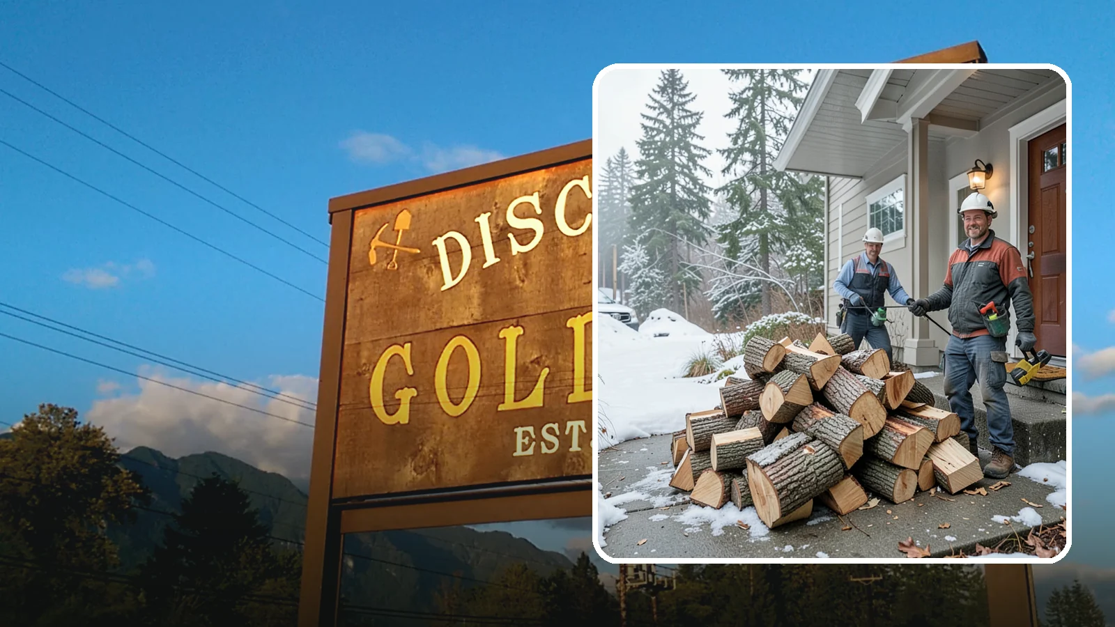 Emergency Firewood Delivery in Gold Bar, Snohomish County, WA - When you unexpectedly run low on heat, we rush seasoned, ready-to-burn firewood to your door as quickly as we can.