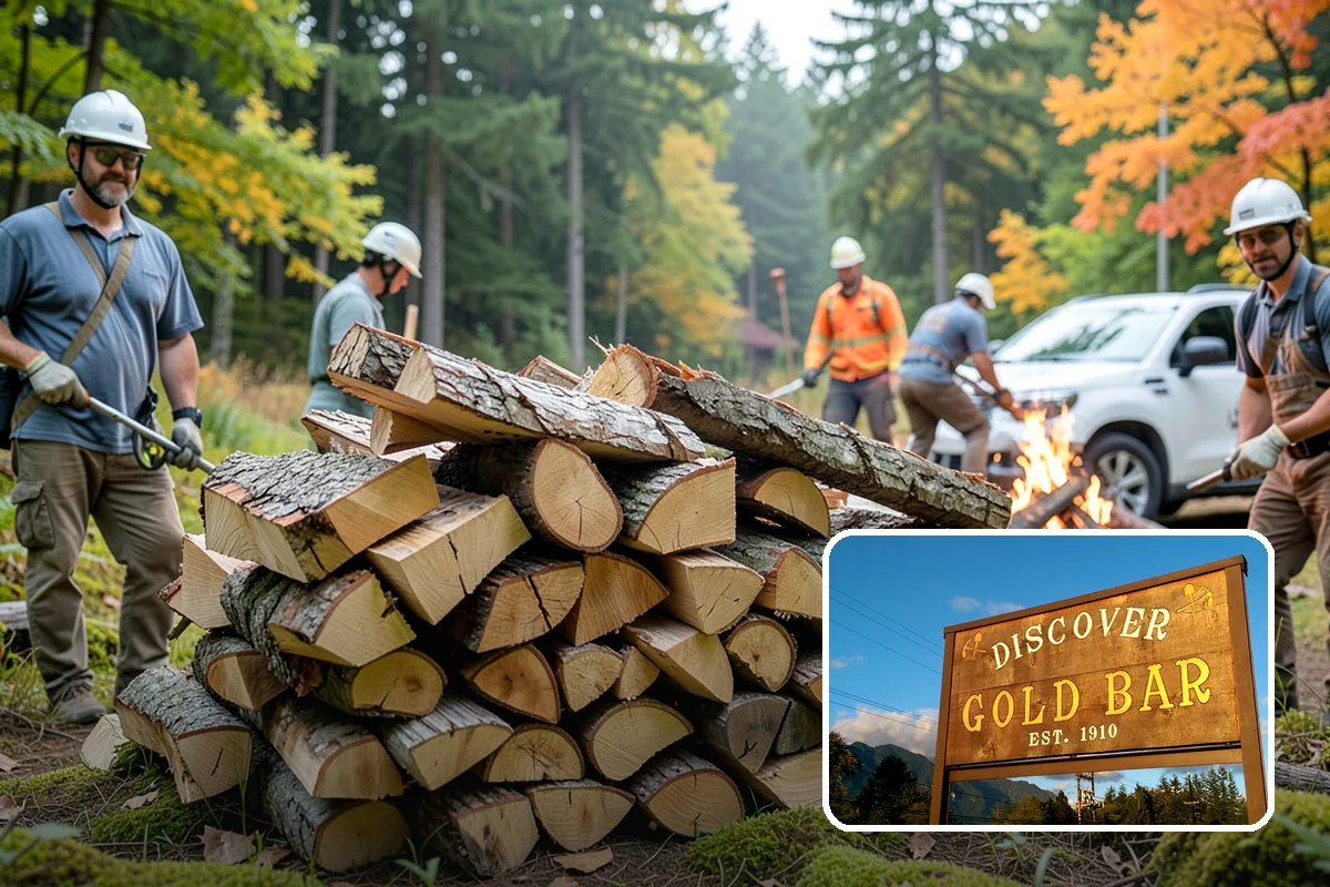 Emergency Firewood Delivery in Gold Bar, Snohomish County, WA - Rapid dispatch when you are out of heat