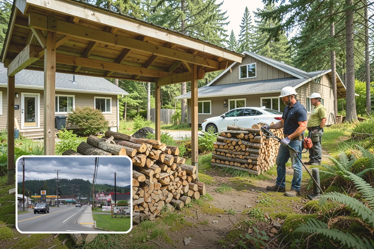 Emergency Firewood Delivery in Granite Falls, Snohomish County, WA - Rapid dispatch when you are out of heat