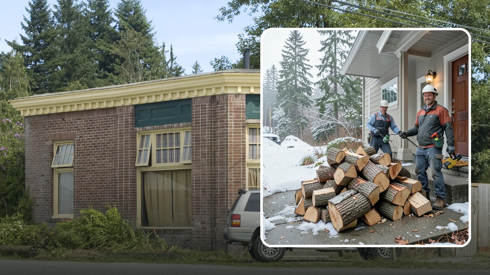 Emergency Firewood Delivery in Hamilton, Skagit County, WA - When you unexpectedly run low on heat, we rush seasoned, ready-to-burn firewood to your door as quickly as we can.