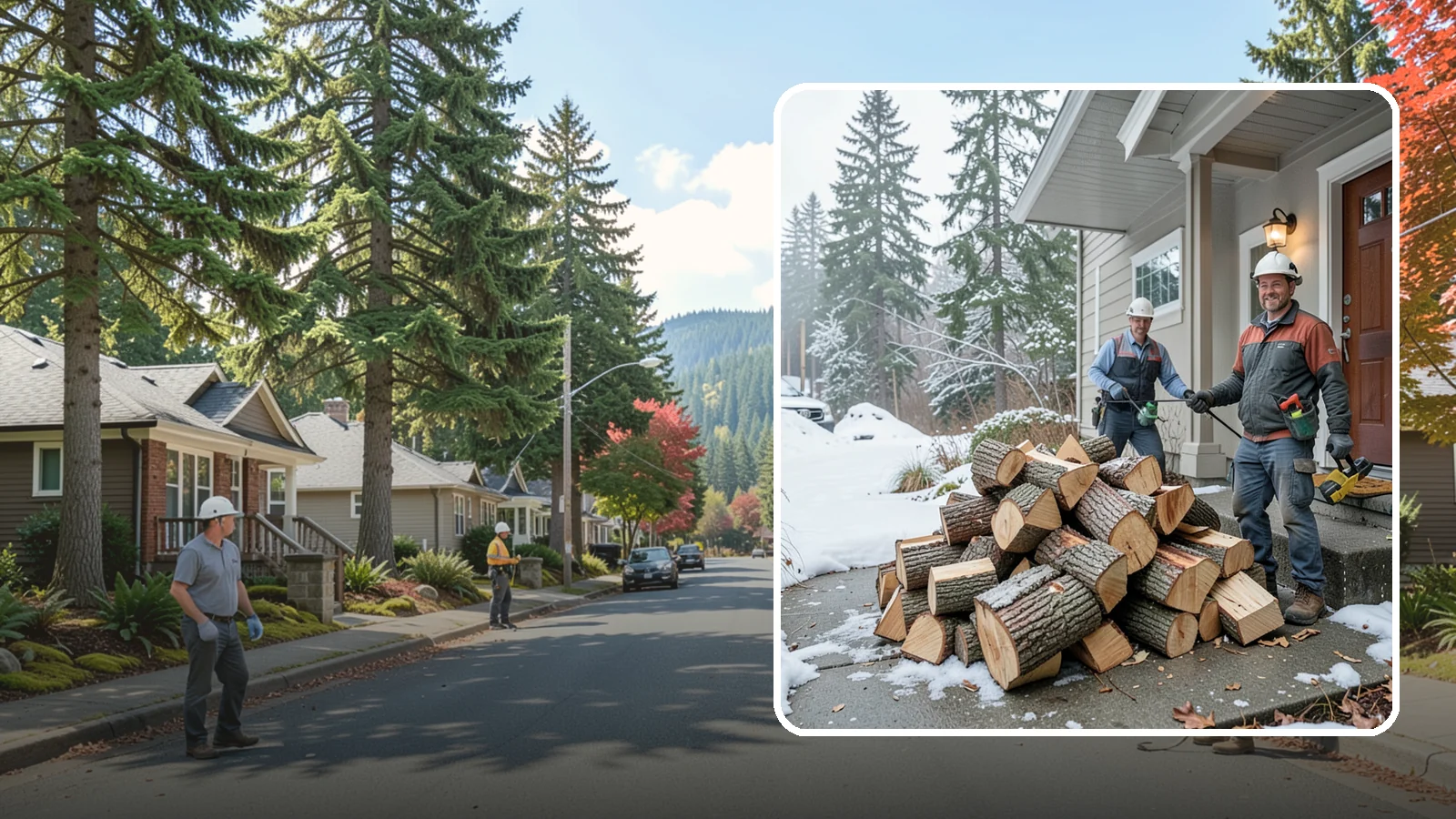 Emergency Firewood Delivery in Hunts Point, King County, WA - When you unexpectedly run low on heat, we rush seasoned, ready-to-burn firewood to your door as quickly as we can.