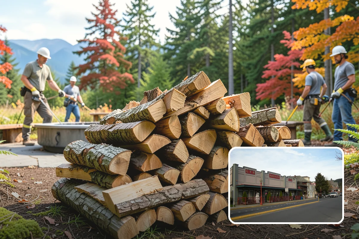 Emergency Firewood Delivery in Issaquah, King County, WA - Rapid dispatch when you are out of heat