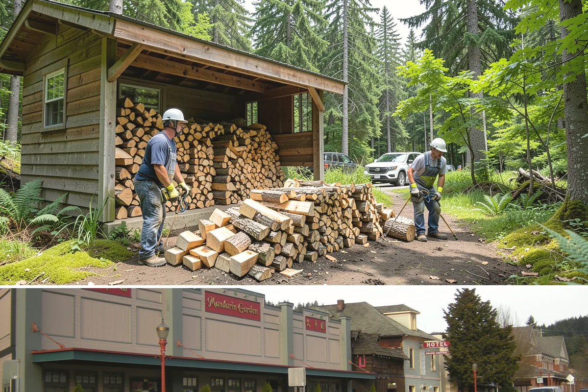 Emergency Firewood Delivery in Issaquah, King County, WA - Emergency delivery is available whenever you run short, and it is most in demand during winter cold spells and storms.