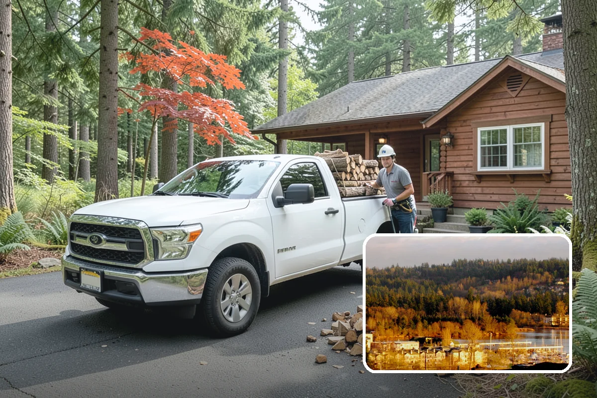 Emergency Firewood Delivery in Kenmore, King County, WA - Rapid dispatch when you are out of heat