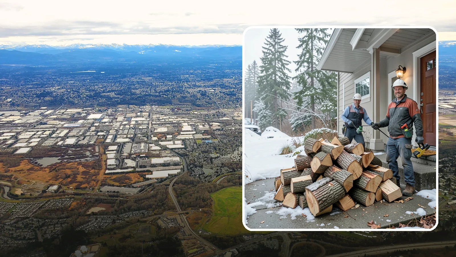 Emergency Firewood Delivery in Kent, King County, WA - When you unexpectedly run low on heat, we rush seasoned, ready-to-burn firewood to your door as quickly as we can.