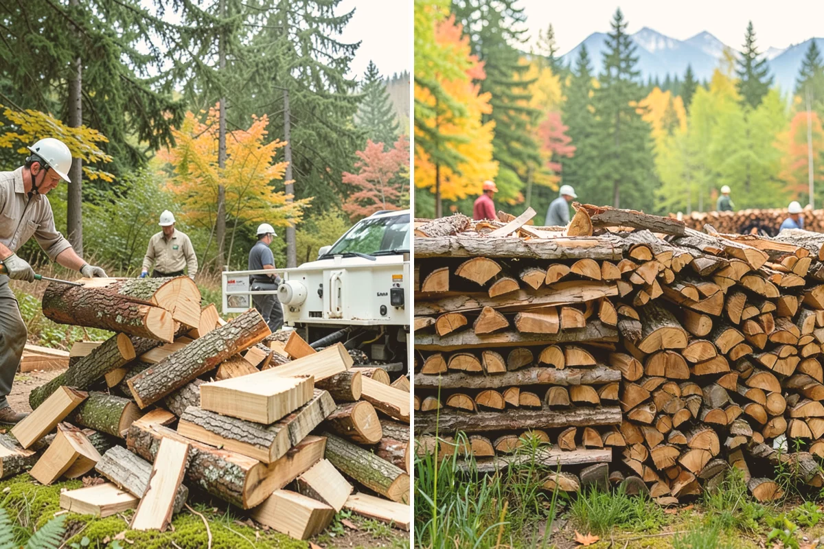 Emergency Firewood Delivery in Kirkland, King County, WA - You contact us with an urgent firewood need