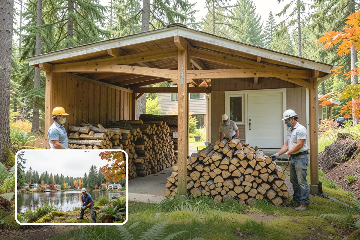 Emergency Firewood Delivery in La Conner, Skagit County, WA - Rapid dispatch when you are out of heat