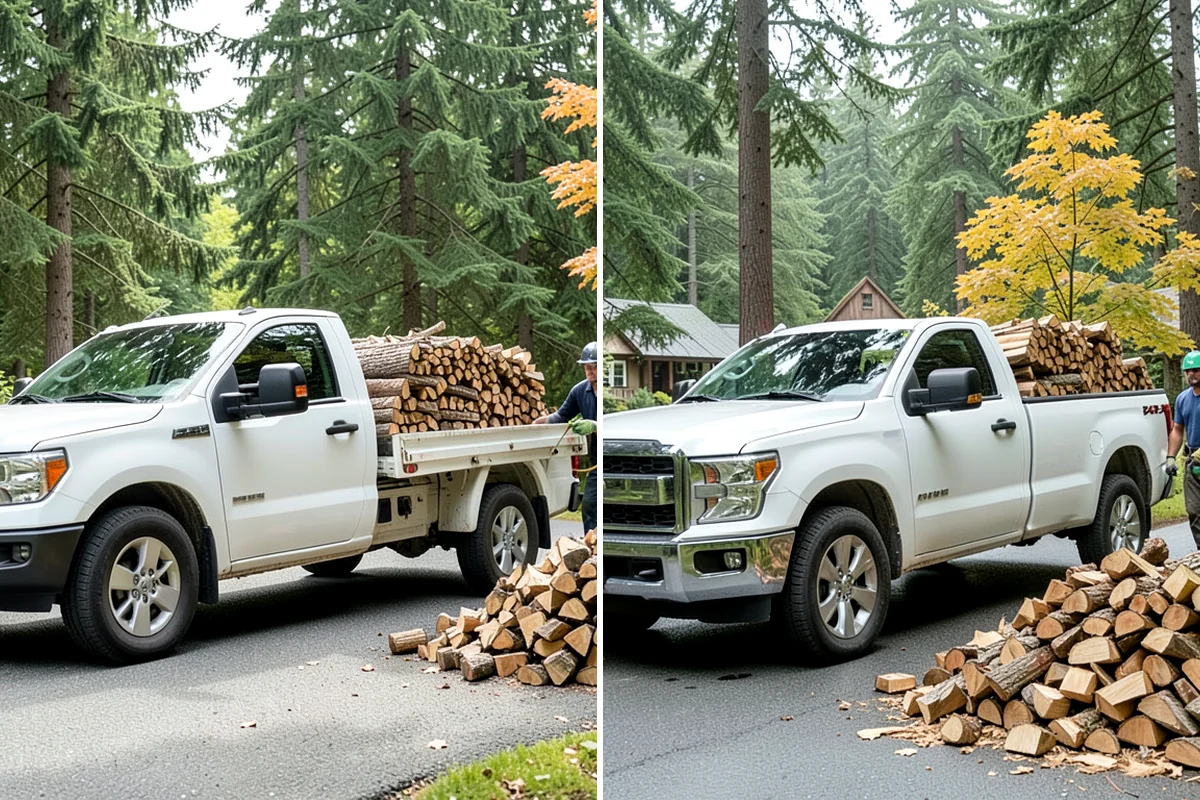 Emergency Firewood Delivery in Lake Forest Park, King County, WA - You contact us with an urgent firewood need
