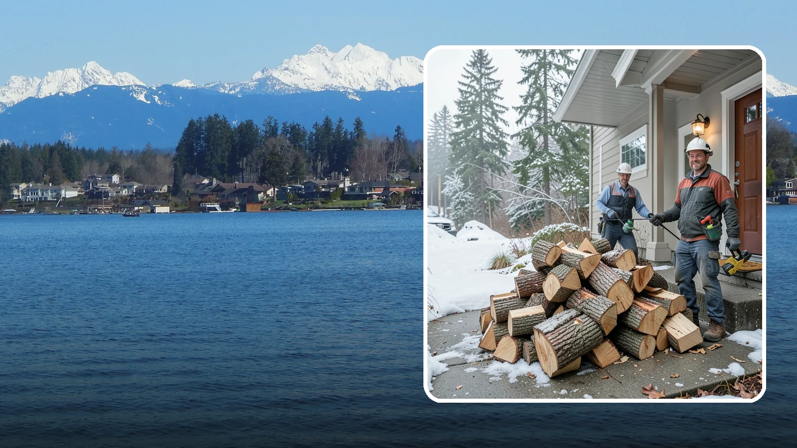 Emergency Firewood Delivery in Lake Stevens, Snohomish County, WA - When you unexpectedly run low on heat, we rush seasoned, ready-to-burn firewood to your door as quickly as we can.