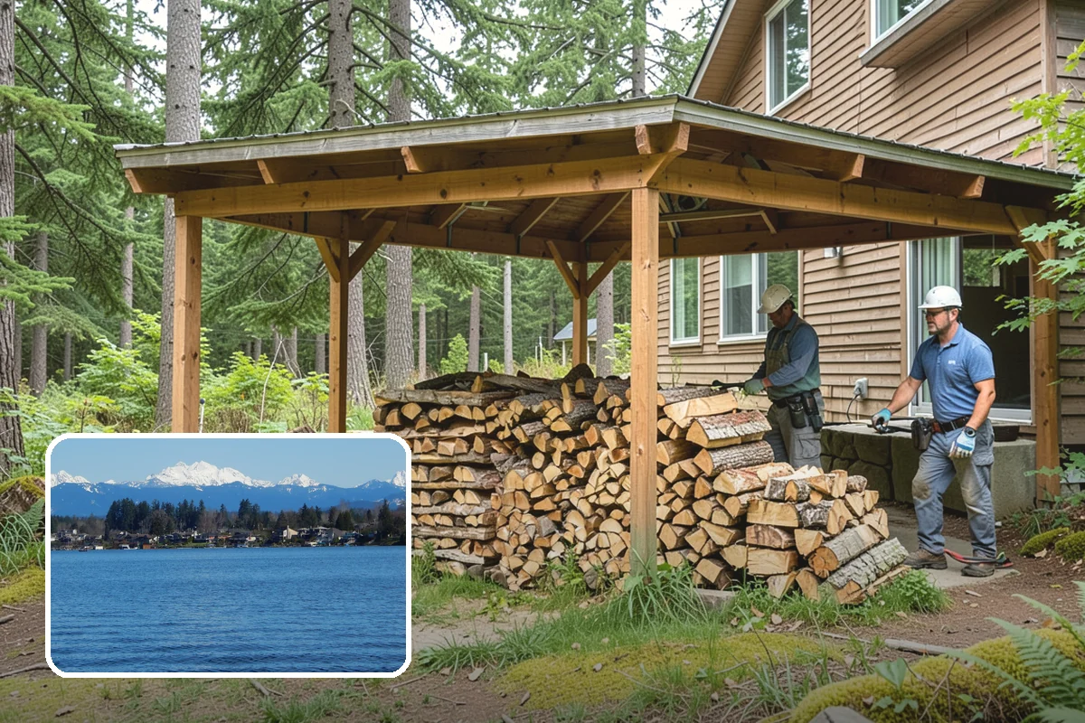 Emergency Firewood Delivery in Lake Stevens, Snohomish County, WA - Rapid dispatch when you are out of heat