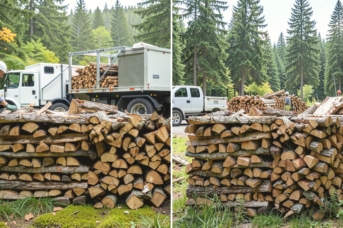 Emergency Firewood Delivery in Lake Stevens, Snohomish County, WA - You contact us with an urgent firewood need