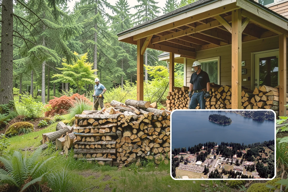 Emergency Firewood Delivery in Lakewood, Pierce County, WA - Rapid dispatch when you are out of heat