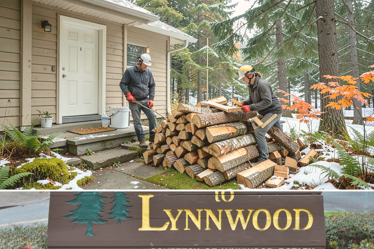 Emergency Firewood Delivery in Lynnwood, Snohomish County, WA - Emergency delivery is available whenever you run short, and it is most in demand during winter cold spells and storms.