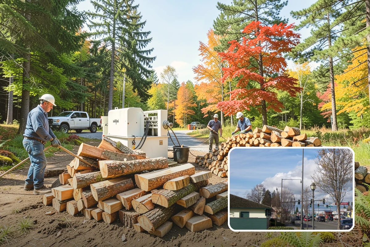 Emergency Firewood Delivery in Marysville, Snohomish County, WA - Rapid dispatch when you are out of heat