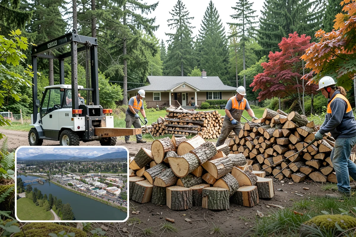 Emergency Firewood Delivery in Mount Vernon, Skagit County, WA - Rapid dispatch when you are out of heat