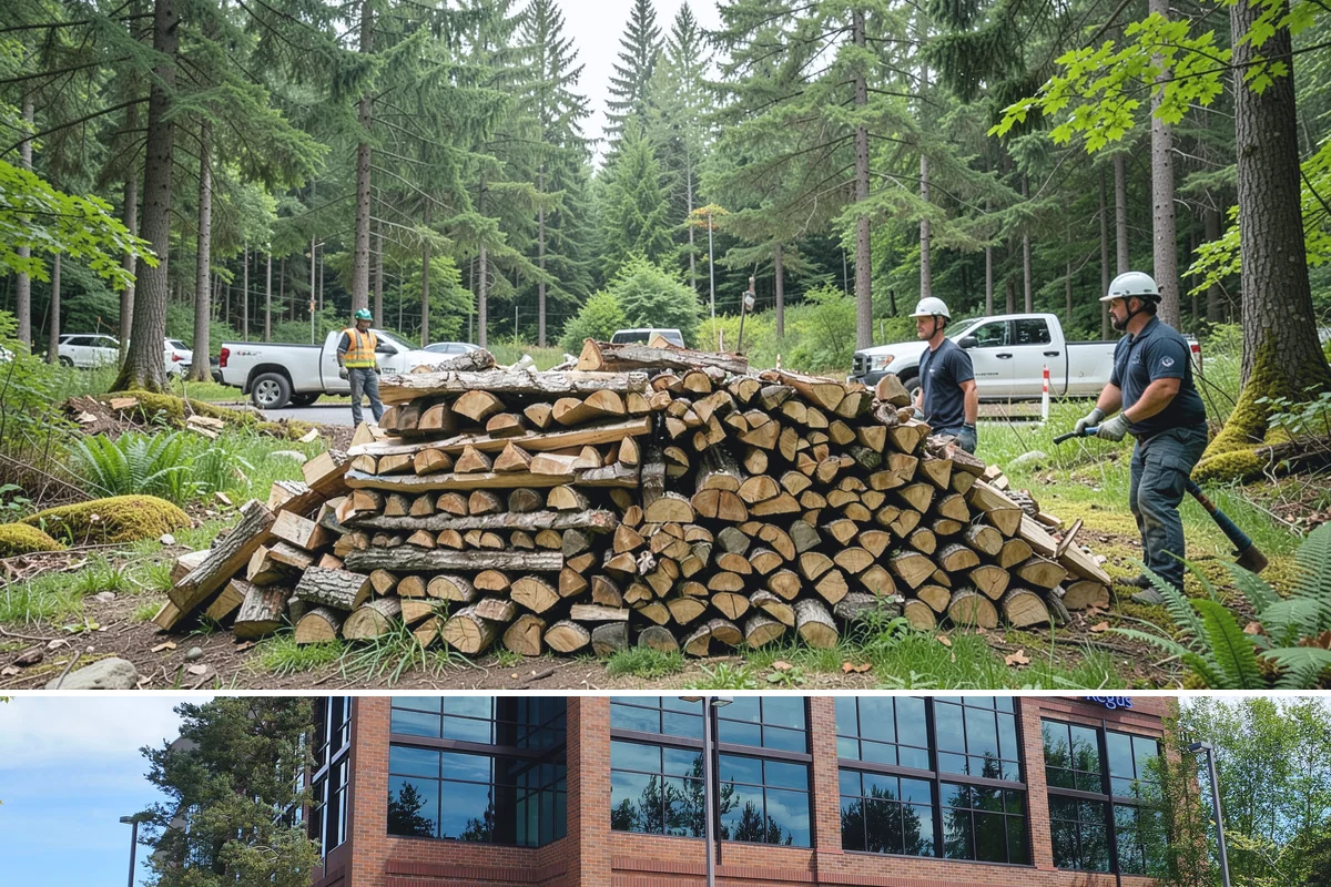Emergency Firewood Delivery in Mountlake Terrace, WA - Emergency delivery is available whenever you run short, and it is most in demand during winter cold spells and storms.