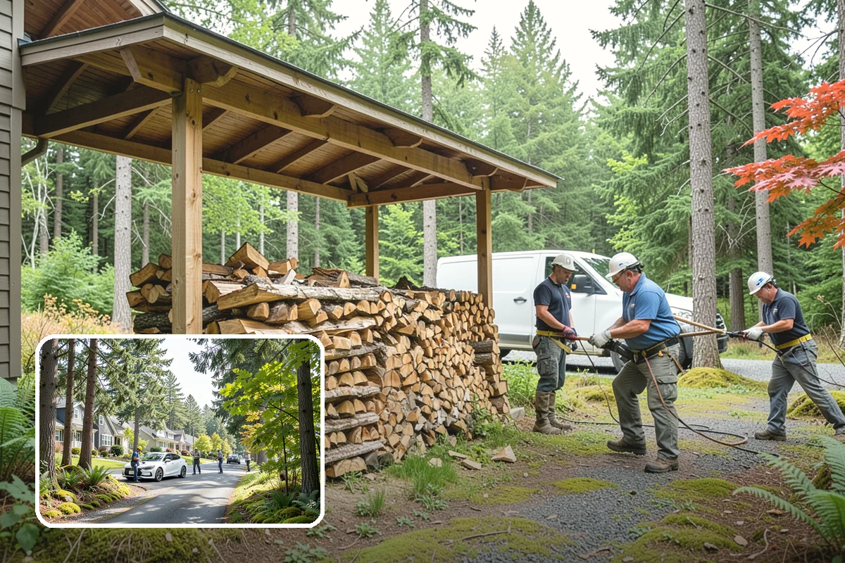 Emergency Firewood Delivery in Normandy Park, King County, WA - Rapid dispatch when you are out of heat