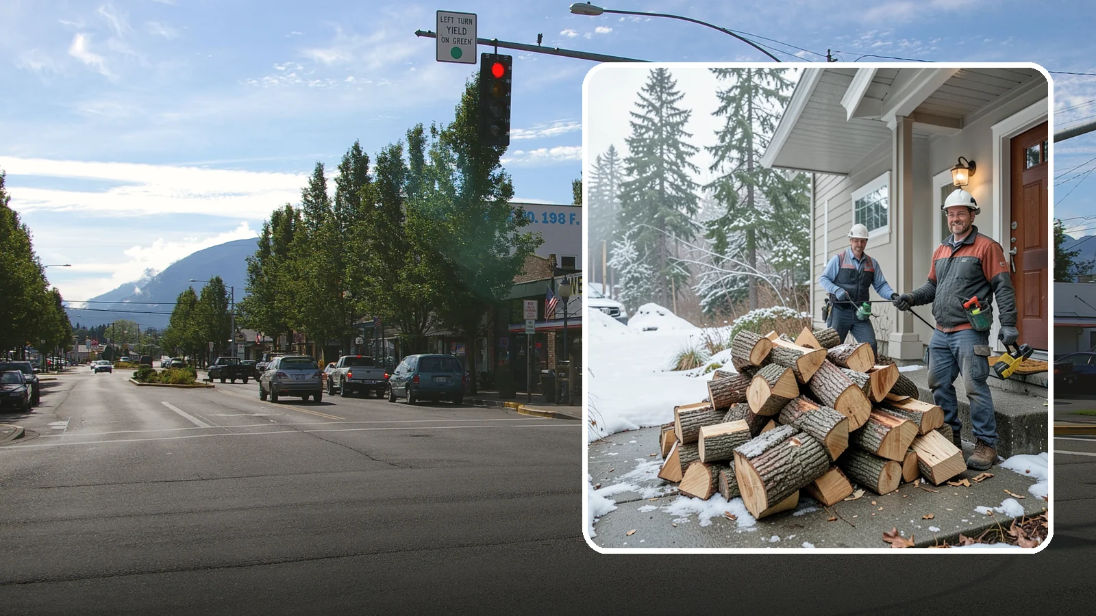 Emergency Firewood Delivery in North Bend, King County, WA - When you unexpectedly run low on heat, we rush seasoned, ready-to-burn firewood to your door as quickly as we can.